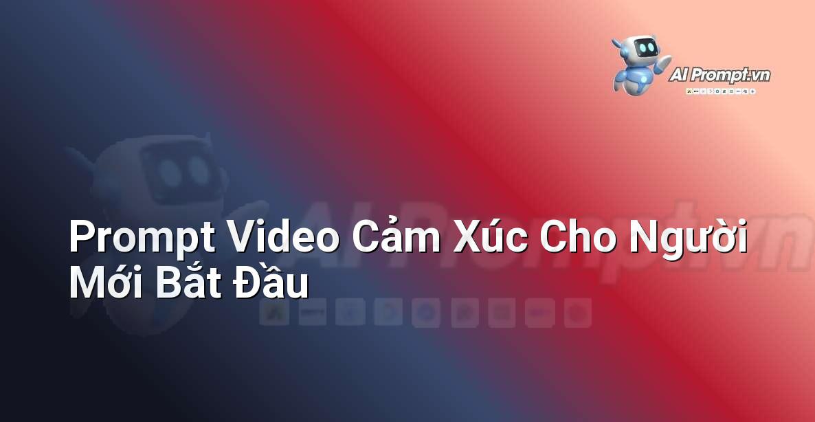 Hình ảnh người mới bắt đầu đang sử dụng máy tính để tạo prompt video