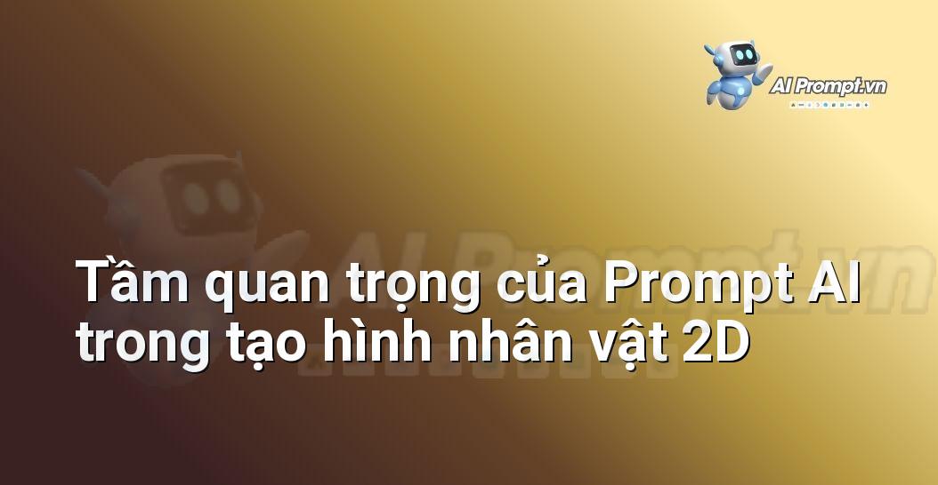 Hình ảnh minh họa một người đang nhập văn bản prompt vào giao diện phần mềm AI để tạo ra nhân vật hoạt hình 2D, thể hiện sự kết hợp giữa sáng tạo và công nghệ.