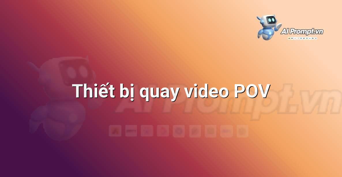 Bộ dụng cụ gồm máy quay hành trình, gimbal và micro cho quay video POV