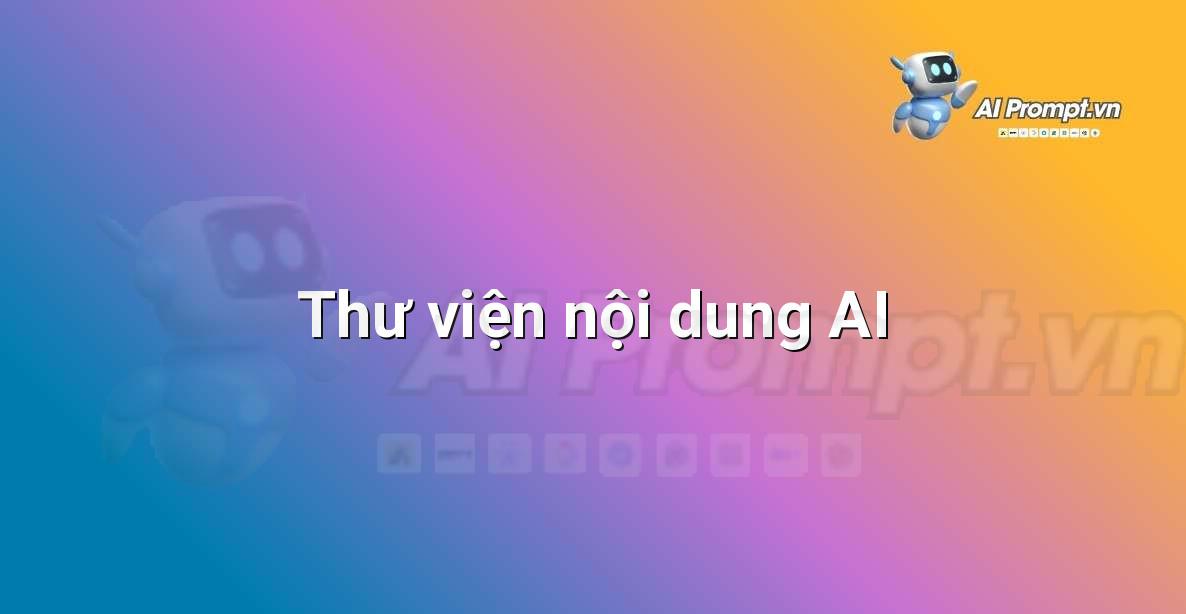 Giao diện hiển thị các mẫu nội dung marketing được tạo bởi AI