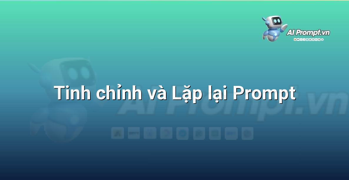 Hình ảnh người đang làm việc với máy tính, minh họa quá trình tinh chỉnh và lặp lại