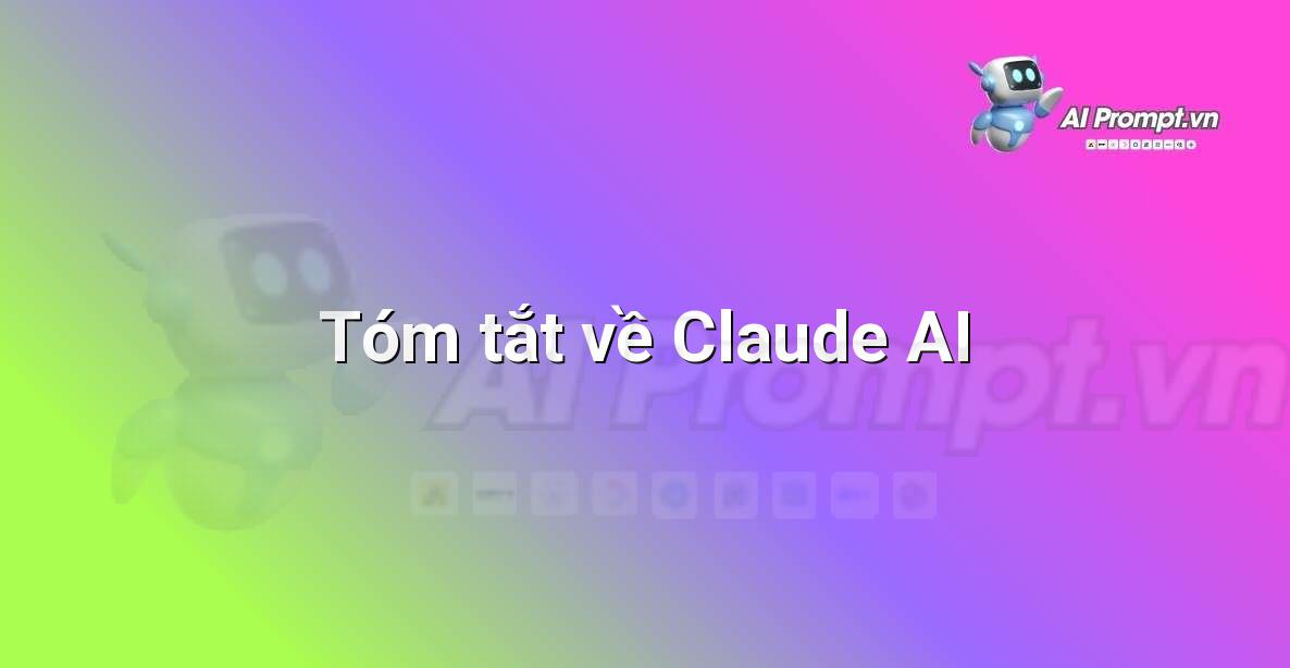 Biểu tượng của Claude AI với các dòng thông tin ngắn gọn