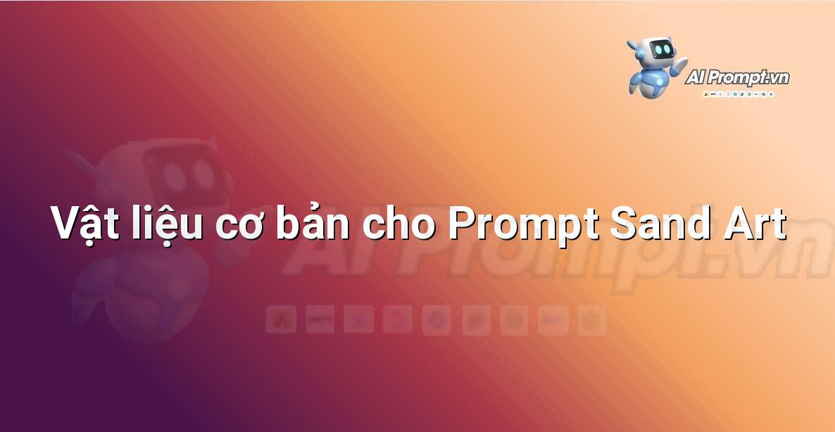 Bộ dụng cụ vẽ cát bao gồm cát mịn, khay kính, bàn chải, que gỗ và đèn chiếu