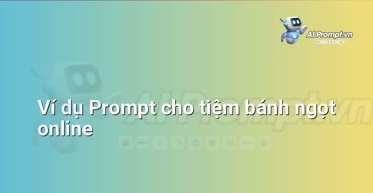 Minh họa logo tiệm bánh ngọt với phong cách ấm áp, dễ thương