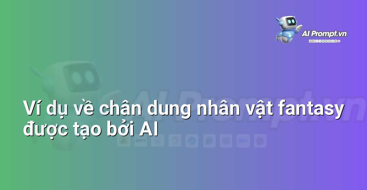 Một bộ sưu tập các hình ảnh chân dung nhân vật fantasy được tạo bởi AI, thể hiện sự đa dạng về chủng tộc, giới tính và phong cách.
