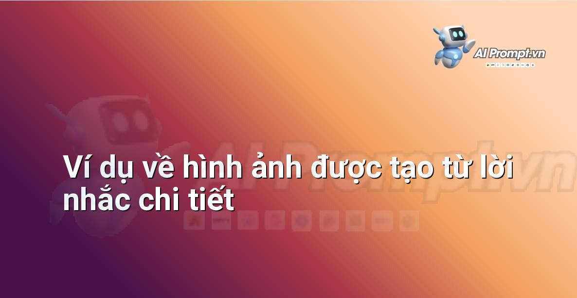 Một hình ảnh đẹp và ấn tượng được tạo bởi AI, đi kèm với đó là lời nhắc chi tiết đã được generator hỗ trợ