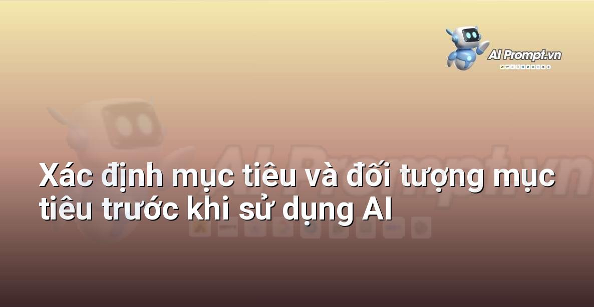 Biểu đồ minh họa vòng tròn với trung tâm là "Mục tiêu