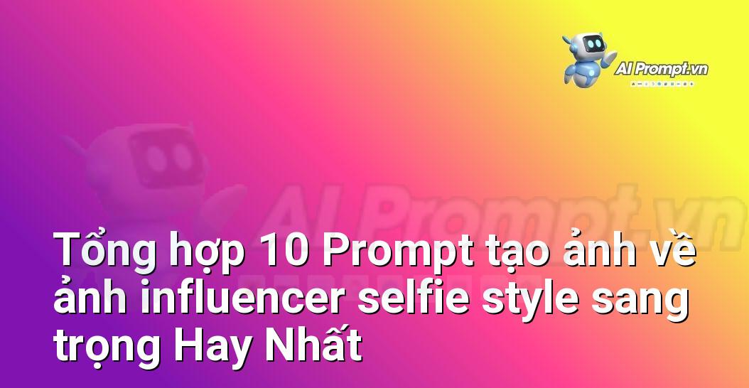 [AI Đang viết – listicle…] ảnh influencer selfie style sang trọng