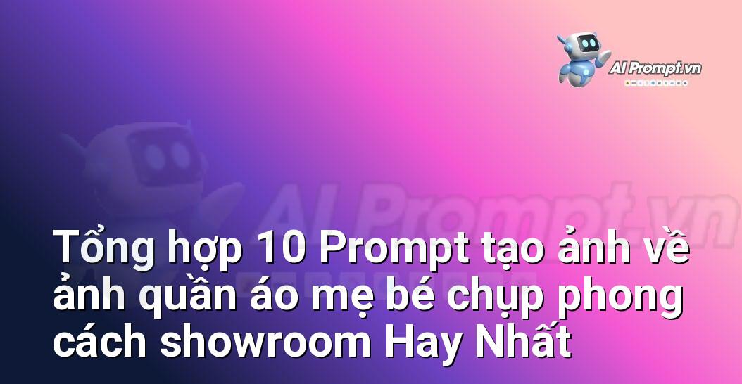 [AI Đang viết – listicle…] ảnh quần áo mẹ bé chụp phong cách showroom