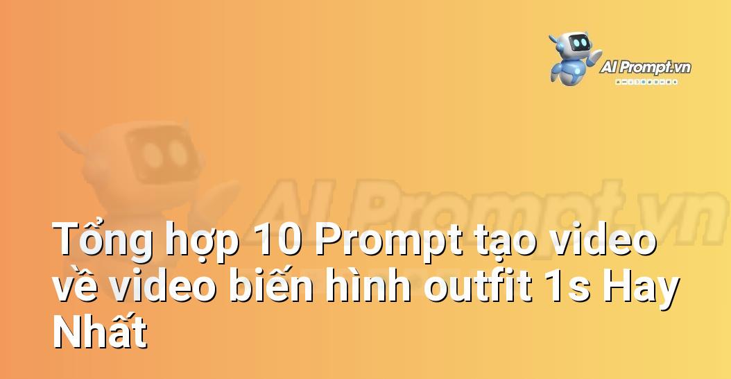 [AI Đang viết – listicle…] video biến hình outfit 1s