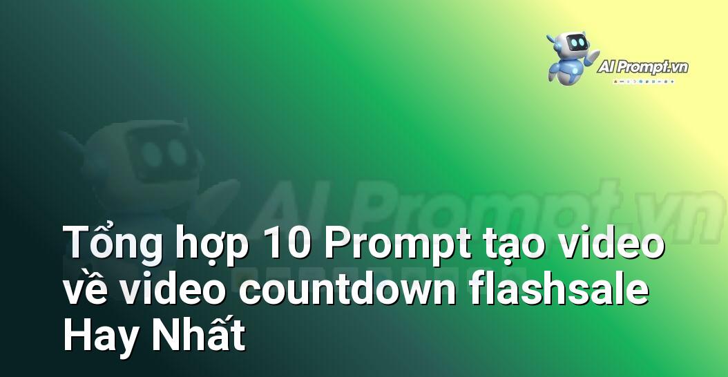 [AI Đang viết – listicle…] video countdown flashsale
