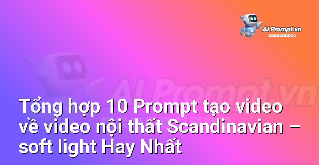 [AI Đang viết – listicle…] video nội thất Scandinavian – soft light