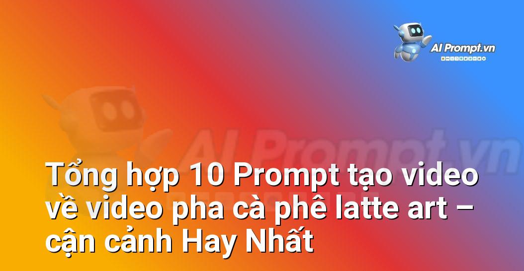 [AI Đang viết – listicle…] video pha cà phê latte art – cận cảnh