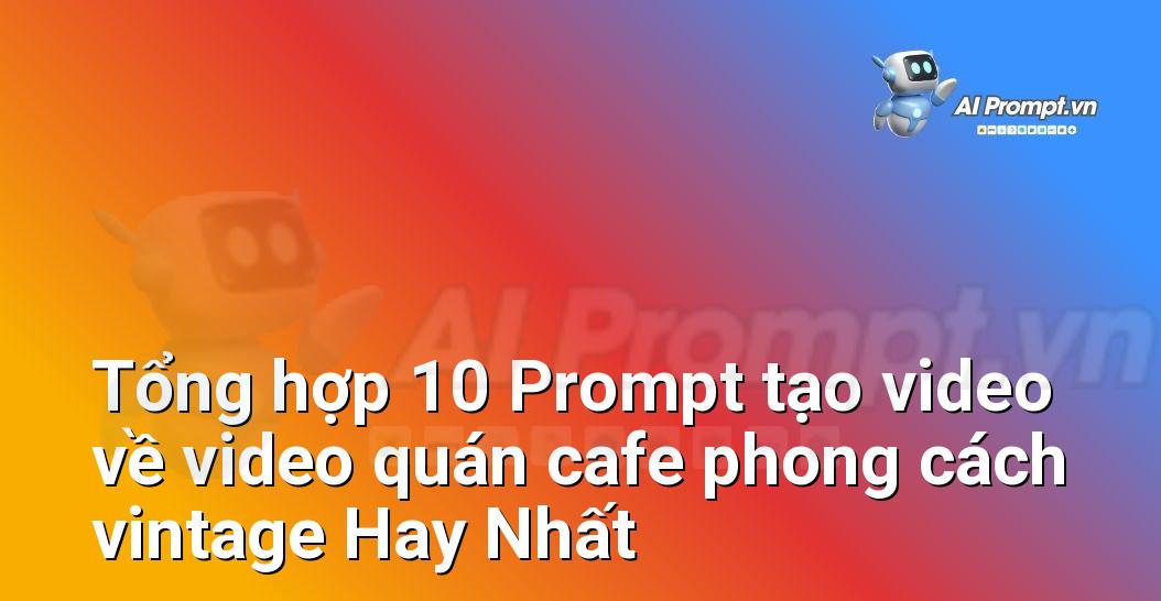 [AI Đang viết – listicle…] video quán cafe phong cách vintage