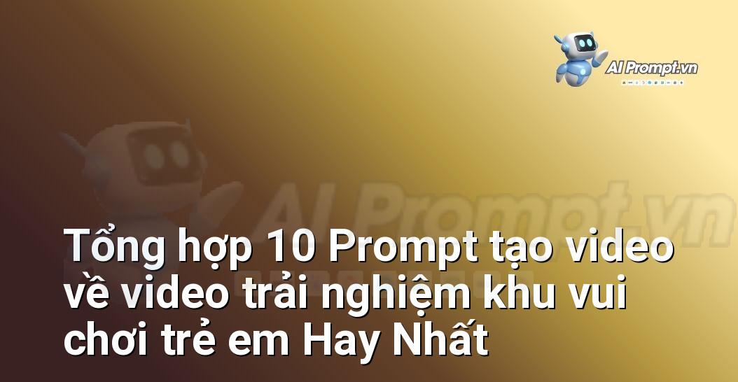 [AI Đang viết – listicle…] video trải nghiệm khu vui chơi trẻ em