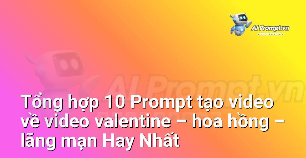 [AI Đang viết – listicle…] video valentine – hoa hồng – lãng mạn