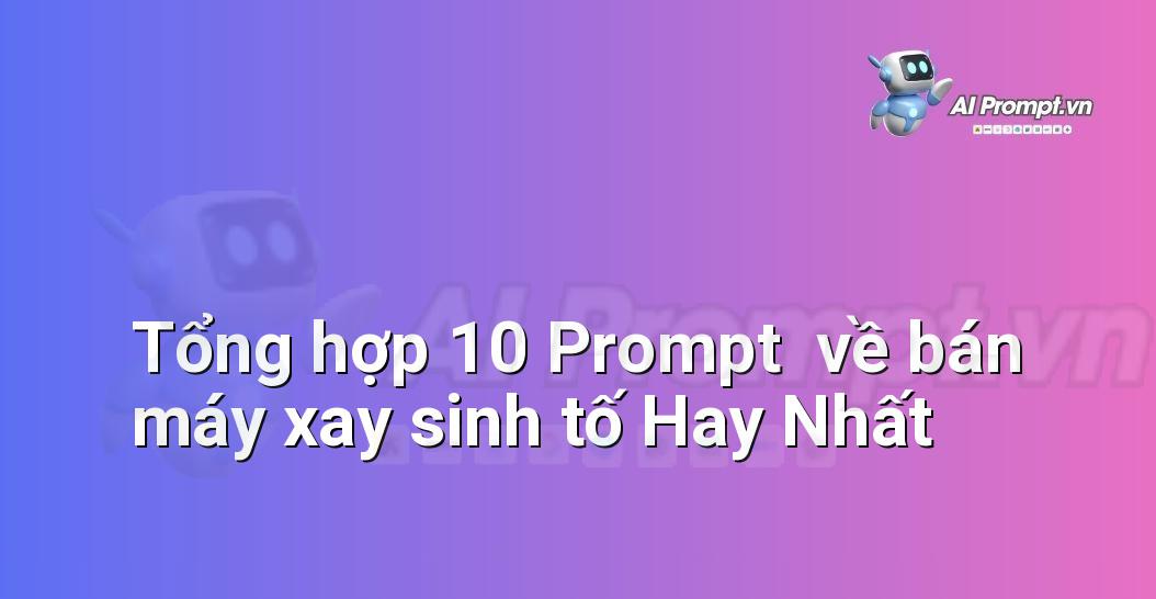 [AI Đang viết – listicle…] bán máy xay sinh tố